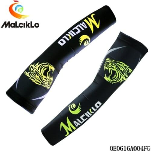 1 Pair Sports Arm Warmers Cycling Running Arm Sleeve Bike Compression Sleeve Cuffs Bicycle Arm Cover Manguito Ciclismo Brazo