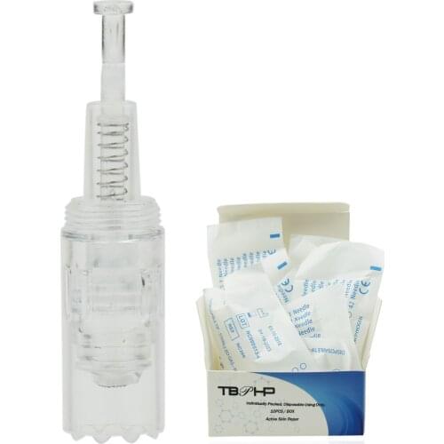 TBPHP 10pcs Microneedle Cartridge 9/12/24/36/42 Pin /Nano/3D Nano/5D Nano For P10/P20/M1 Dermapen device
