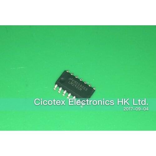 10pcs/lot LM2901MX/NOPB SOP14 IC COMPARATOR QUAD VOLT 14-SOIC LM2901M