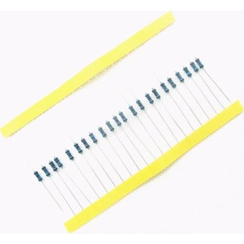 100pcs 1/4W Metal Film Resistor 330 ohm 330R 1% Tolerance Precision RoHS
