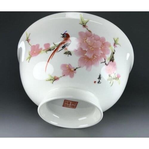 5-8inch Chinese Household Ramen Bowls Jingdezhen Ceramic Rice Bowl Bone china Noodle Soup Dessert Tableware Kitchen Accessories