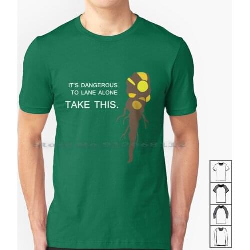 Its Dangerous To Go Alone T Shirt 100% Cotton 2 Legend Link Lane Support Carry Ward Observer Creative Trending Vintage Cool