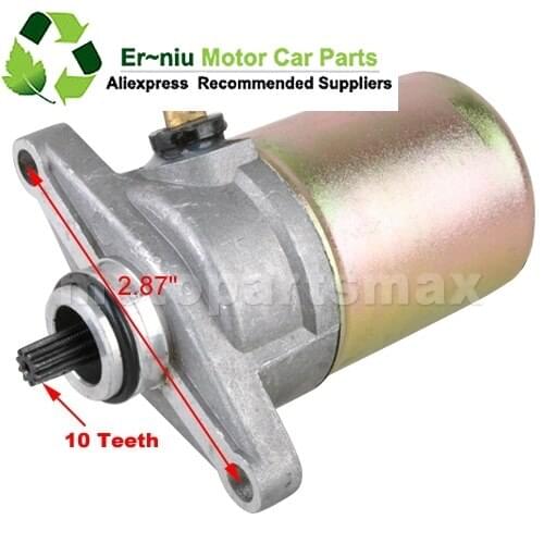 GY6 50cc Starter Motor for 50cc Moped Scooters 139qmb 137qmi engine