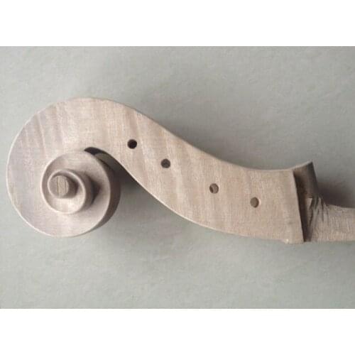 Quality handmade cello scroll 4/4 size , cello parts