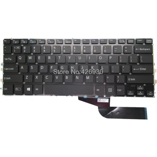 Laptop Keyboard For SONY For VAIO 1V006561A 17A8AS32US A 17A8XS180530 00700047 English US black with backlit new