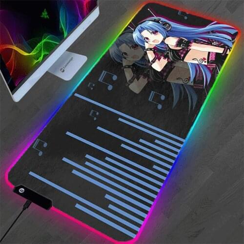 Blue Neptune Rgb Mouse Pad Mini Pc Office 2019 Rubber Xxl Notebook Gaming Keyboard One Piece Computer Desk Mat Led Light Glow Xl