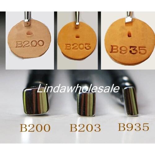 Leather engraving tools B203/B200/B935,stamping tool,metal stamping tools