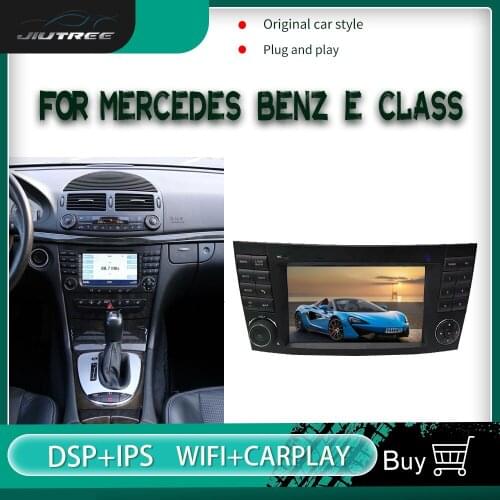 128G Multimedia Navigation DSP Screen Android 10 For Mercedes Benz E Class W211 CLS W219 GPS Carplay Multimedia Stereo 2Din