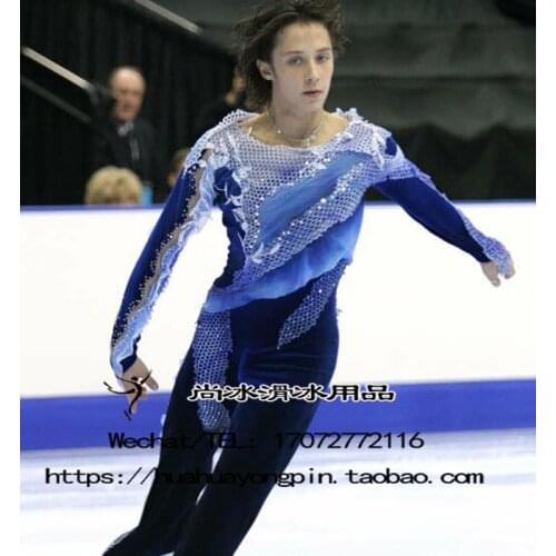 Mens ice skating dresses for competition boys figure skating dresses custom ice skating clothing to figure skating clothes