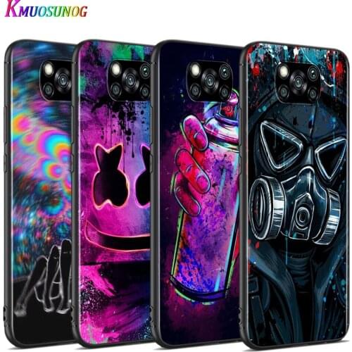 Cool Street Head Boy For Xiaomi Poco X3 NFC M2 X2 F2 F3 C3 M3 F1 Pro Mi Play Mix 3 A3 A2 A1 6 5 Lite Soft Phone Case