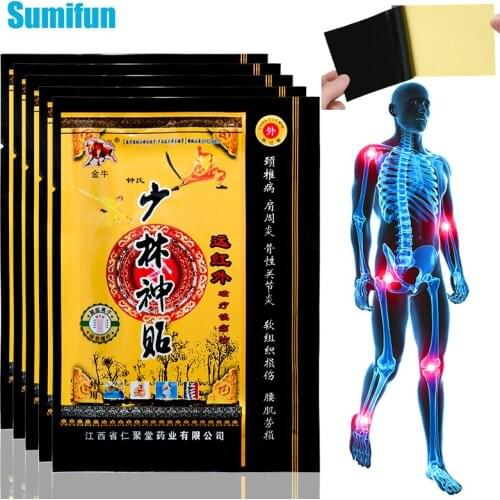 40Pcs Back Relax Stickers Joint Pain Patch Neck Back Body Pain Relaxation Body PainKiller Medical Plaster D3096