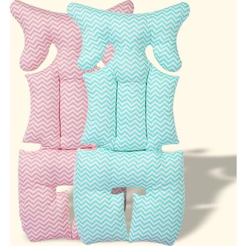 Baby Stroller Seat Cushion Cotton Breathable Pad For Newborn Car Seat Safety Chair Mattress 3D Stroller Accessory Multifunction