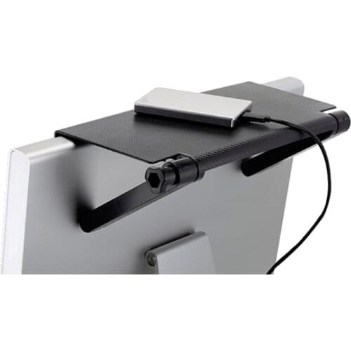 Screen Shelf Computer Monitor Riser Desktop Stand TV Rack Display Shelf JR Deals