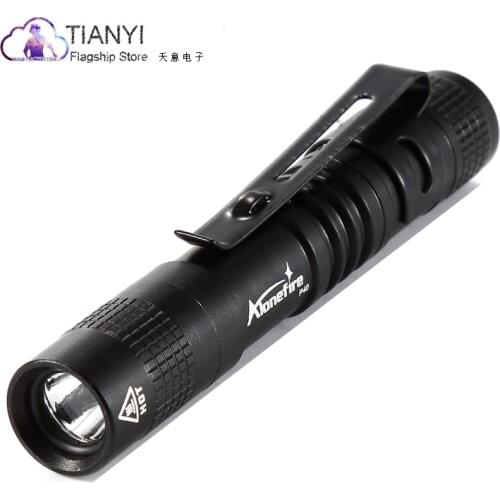 Pen Light Portable aluminium Mini LED Flashlight Torch CREE XPE Pen Clip flash light Camping work Lamp AAA battery Glare led