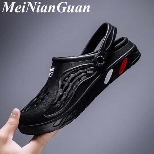 Comfort Sandals for Men High Quality Casual Summer Shoes Large Size Soft Mens Slippers Beach Surf Quick-drying Male Sandals B8