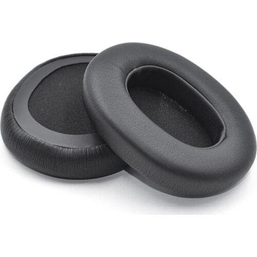 1 Pair Black Replacement Soft Foam Earpads Ear Cover Cushion for Denon AH-MM400 Headphones Headset Accessories