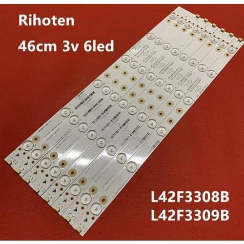 LED Backlight strip 6 Lamps 4C-LB420T-YH1B 4C-LB420T-YH1A 006-P2K1972A For TCL L42F3308B L42F3309B