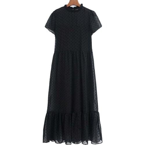 Черные летние платья XIKOI China At AliExpress