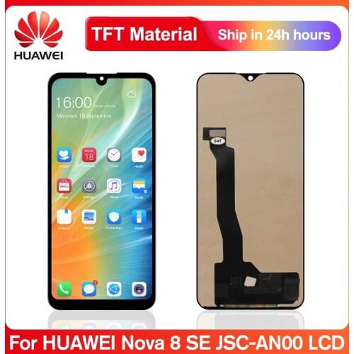 Lcd Screen For Huawei Nova 8 SE LCD Display Touch Screen Digitizer Assembly Parts for Huawei Nova8 SE JSC-AN00 LCD