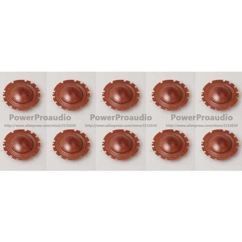 10pcs 200W 66mm speaker diaphragm Horn tweeter sound film voice coil horn speaker diaphragm gravure