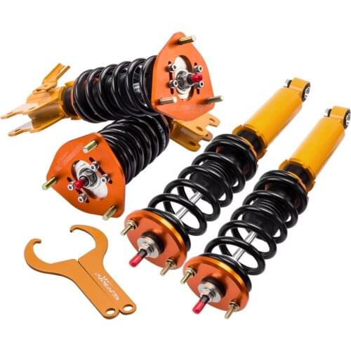 24 Way Adj. Coilovers Suspension for Nissan S13 Silvia S13 180SX 240SX 88-94 Coil Struts Shock kits adjustable Damper