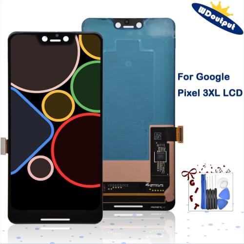 6.3"Original Amoled For Google Pixel 3XL LCD Display Touch Screen For Google Pixel 3 xl Digitizer Assembly Replacement Parts