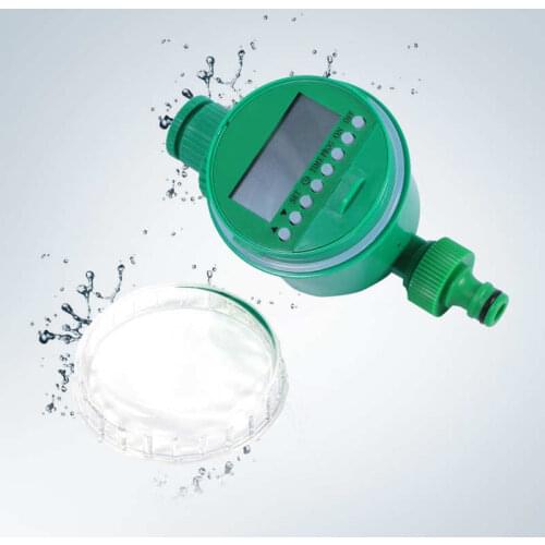 Automatic Digital LCD Electronic Sprinkler Control Home Water Garden Irrigation Timer Controller Programs