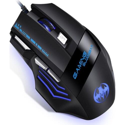 Ergonomic Wired Gaming Mouse 7 Button LED USB Computer Gamer Mice X7 With Backlight For PC Laptop High Quality