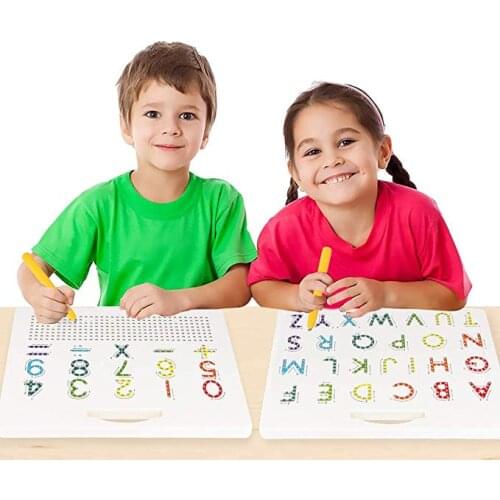 Magnetic Ball Sketch Pad Tablet Drawing Pen Board Magnetic Stylus Painting Creation Kids Portable Drawing Board Montessori Toys