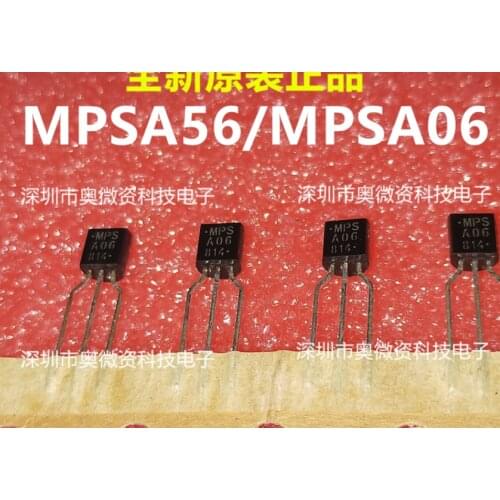 Xinyuan 50PCS/LOT MPSA56 TO92 A56 TO-92 Transistor