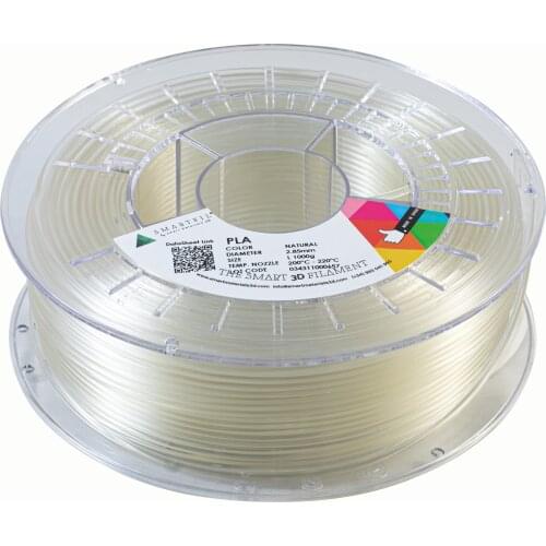 SMARTFIL PLA, 2.85mm, NATURAL, 1000g Smart Materials 3D printing filament
