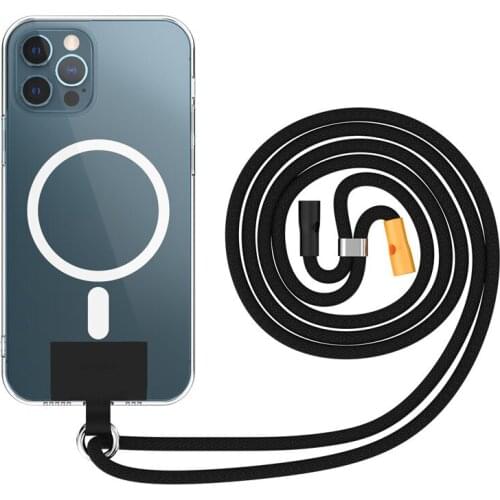 Nylon Long Mobile Phone Strap Rope for Mobile Phone Accessories Adjustable Detachable Neck Cord Lanyard DIY Accessories Lanyard