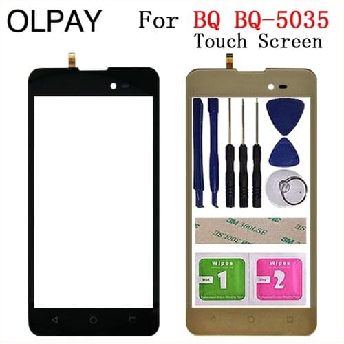 Touch Screen 5.0" inch For BQ BQ-5035 Velvet BQ 5035 BQS-5035 Touch Screen Digitizer Panel Front Glass Lens Sensor Repair