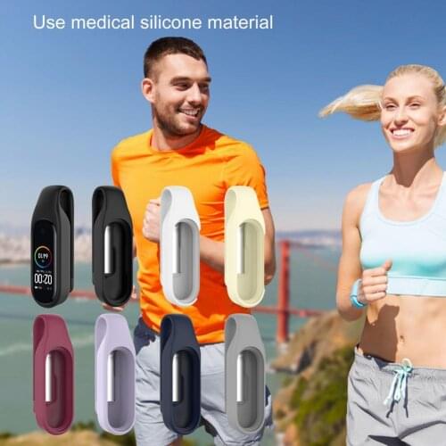Wristband All Match Skin-friendly Silicone Watch Protector Bracelet Strap for Xiaomi 3/4/5/6