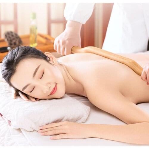 1 Set 4 Pcs Guasha Scraping Stick for Back Shoulder Neck Waist Leg Massage Tools Made From Natural Wood Fast Large Area Gua Sha