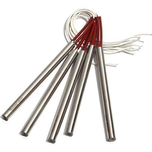 2PCS 25mm Diameter 265~300mm Length Cartridge Heater 304SUS Electric Mold 2050/2100/2150/2250/2300W Heating Resistance Element