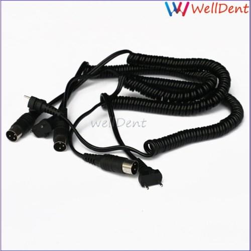 2 Pc Dental Micromotor Cable For Strong 90/204 South Korea Micromotor Power Line Handle Wire Handpiece Line Motor