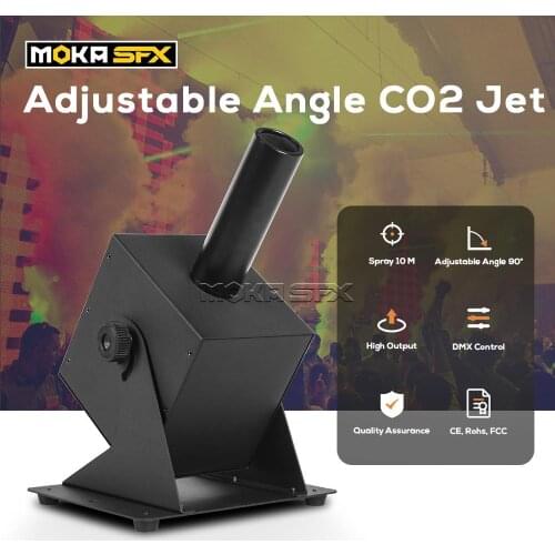 2Pcs/Lot New Arrival CO2 Cryo Canon Jet Machine With 6 Meters Hose Night Club DJ CANNON Stage Effect Machine