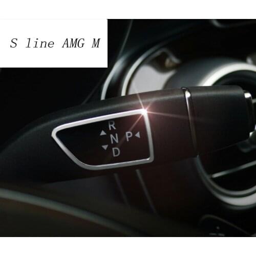 Car styling Wiper Shift lever Cruise frame covers frame stickers for Mercedes Benz E Class W212 W213 auto Interior Accessories