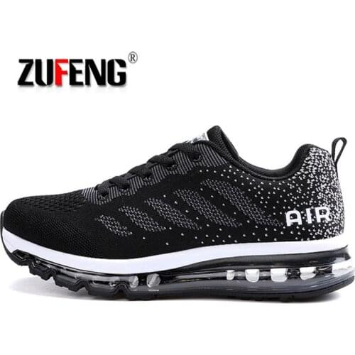 Big Size 35-46 Air Cushion Running Shoes Men sneakers Women Music Rhythm Upgraded Soft Deodorant Insole For Outdoor Sports shoes