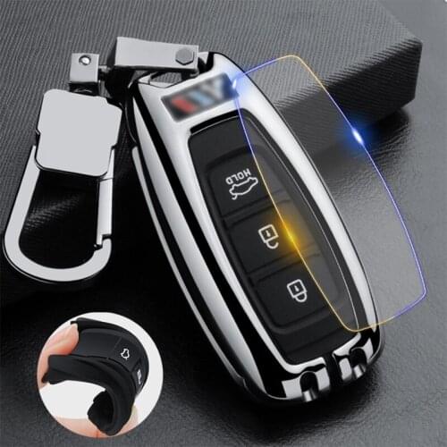 Car Remote Key Cover Case Key Shell Creta LA FESTA Solaris Azera Grandeur Palisade Ensino Veloster Kona HB20 Avante IX25 Styling