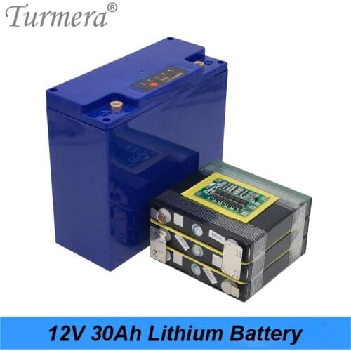 Lithium Rechargeable Battery Indicator 12V 30Ah Displayer with 3S 40A Balance BMS for Car Uninterrupted Power Supply 12V Turmera