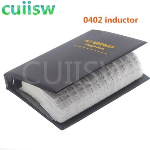 0402 inductor New 42kinds*50pcs=2100pcs 0402 laminated inductor samples This inductor kit sample book LQG15HS Series