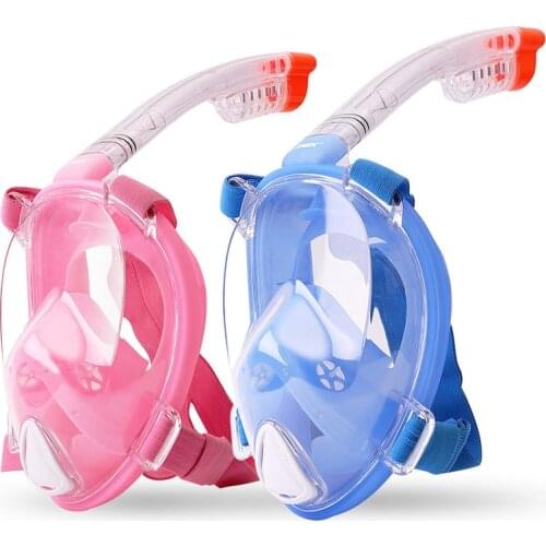 Waterproof Diving Mask Underwater Anti Fog Panoramic Full Face Snorkel Mask Women Men Kids Swimming Mask Snorkeling Mask Scuba