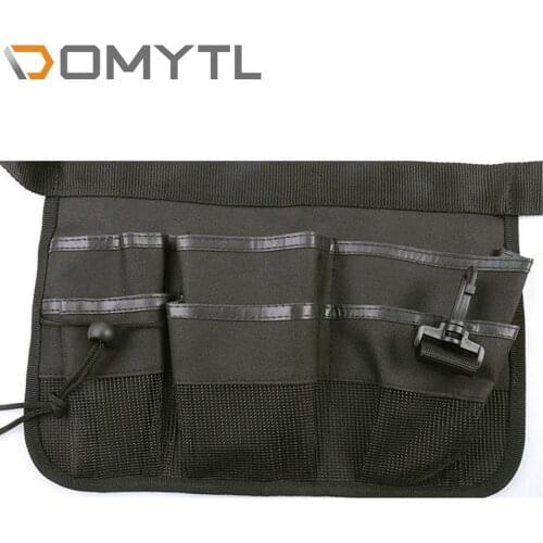 Multifunctional Garden Cleaning Hardware Accessories Oxford Wear-Resistant And Portable 6 Pockets Mini Tool Belt Bag