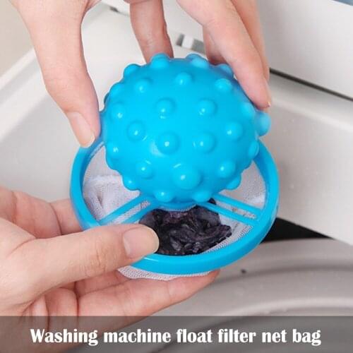 Reusable Washing Machine Hair Remover Stick Bag Hair Ball Cleaning Clothes Washing Ball Filter Protection Hair Ball Removal Tool