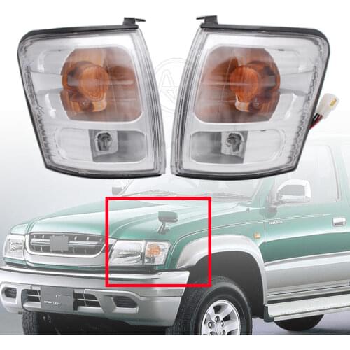 Front Corner Side Light Indicator Lamp for Toyota Hilux 2001 2002 2003 2004 2005 Facelift Auto Side Turn Signal Lamps
