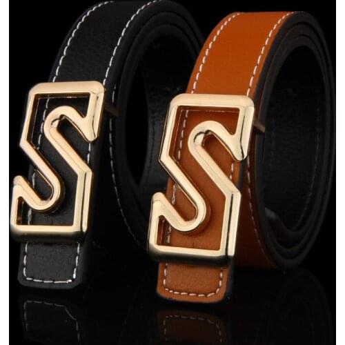 Fashion Kids Belt Hight Quality Metal buckle Belts Boys Girls Big and Middle School Students Belt School MilitaryTraining Belts