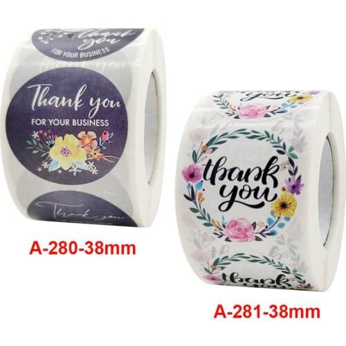 Self adhesive label for wedding decoration