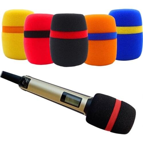 ONE PCS Mic Cover Foam Handheld Microphone Sponge Microphone Windscreens Windproof